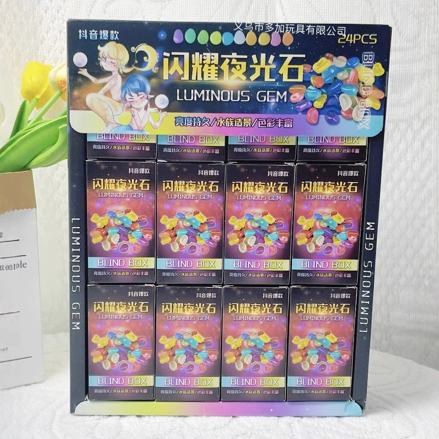 Сияющий светящийся камень яркость прочный Аквариум Моделирование цвет насыщенный светящийся Роман забавная столовая Горячая