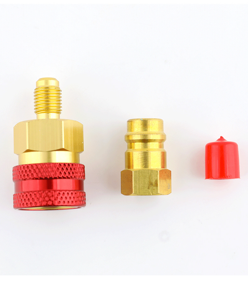 R1234Yf Quick Connector Automotive Refrigerant High and Low Pressure Connector Air Conditioning Manufacturer Wholesale Inflation Nozzle Auto Maintenance Parts
