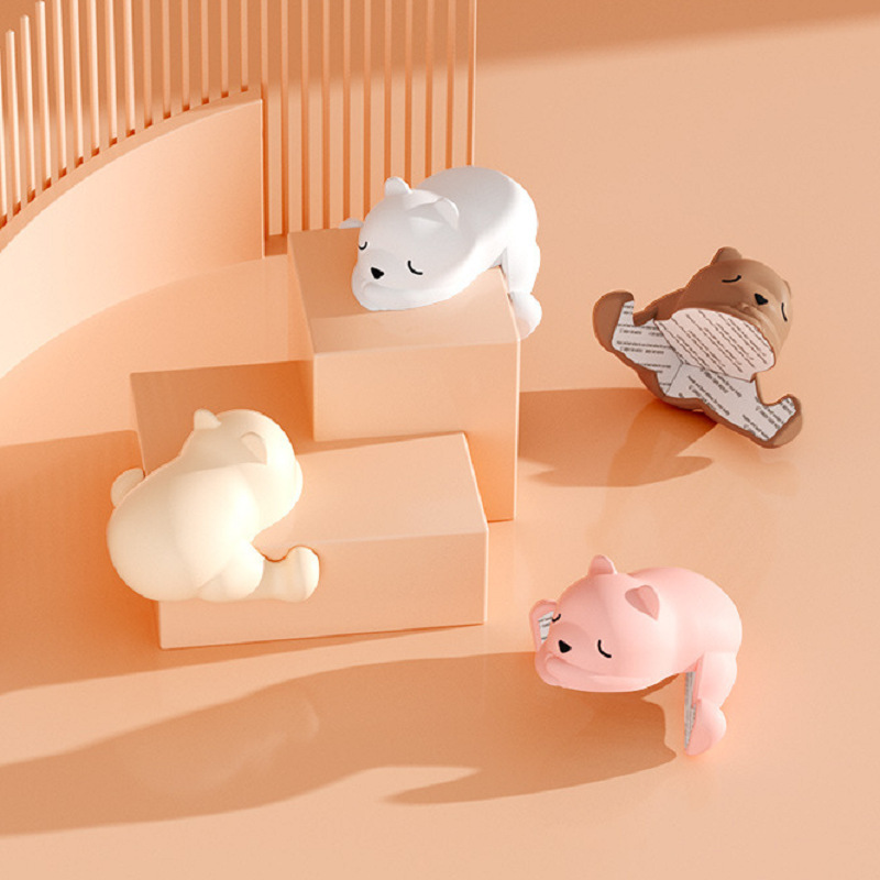 Animales transfronterizos Conejo Silicona Esquina de mesa Esquina de protección Esquina anticolisión Esquina anticolisión para niños Equipo de protección de seguridad para bebés