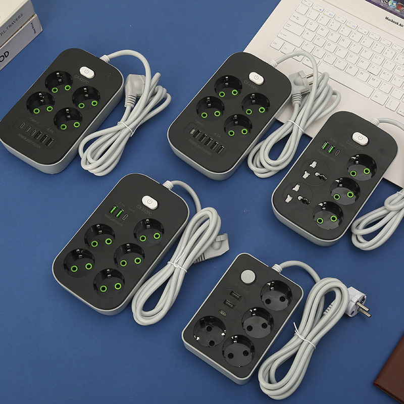 欧插-CX系列 欧式欧孔欧标欧洲外贸家用系列USB智能充电插座