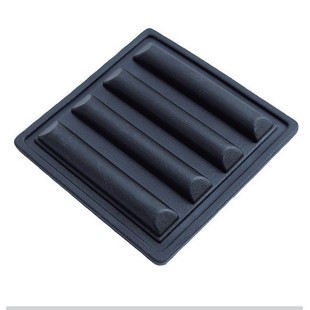 Factory wholesale new PVC soft rubber foot nail suitcase non-slip wear-resistant plastic luggage accessories four base