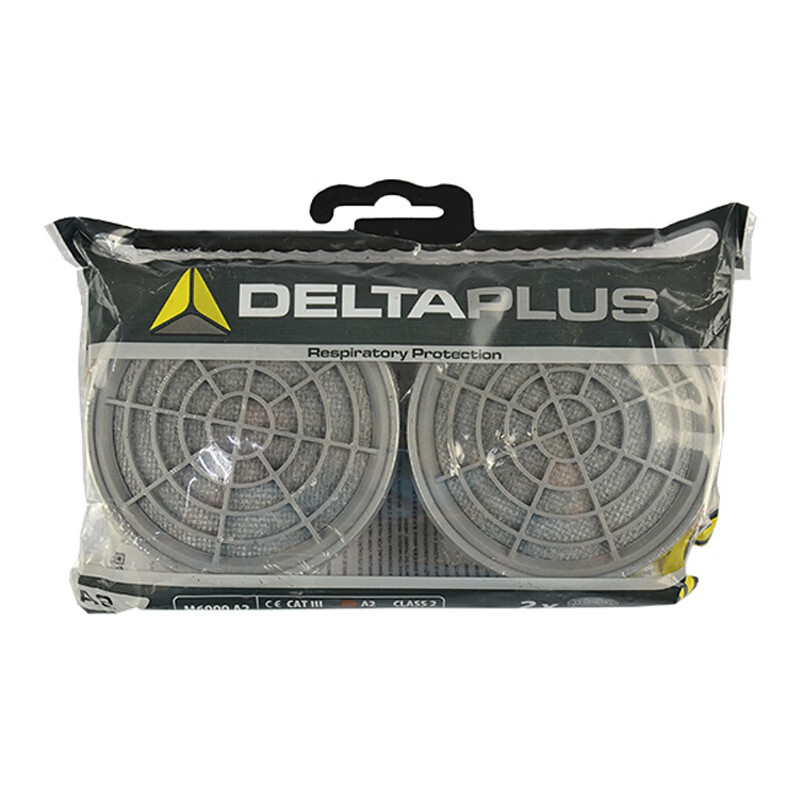 Delta 105128 cartucho de filtro de veneno M6000 cartucho de filtro de vapor orgánico de dos etapas cartucho de filtro de máscara de gas consumibles