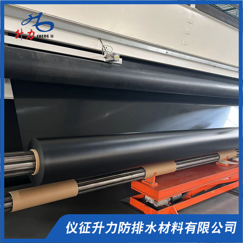 厂家批发高密度聚乙烯土工膜HDPE防渗膜生产光面糙面土工膜现货