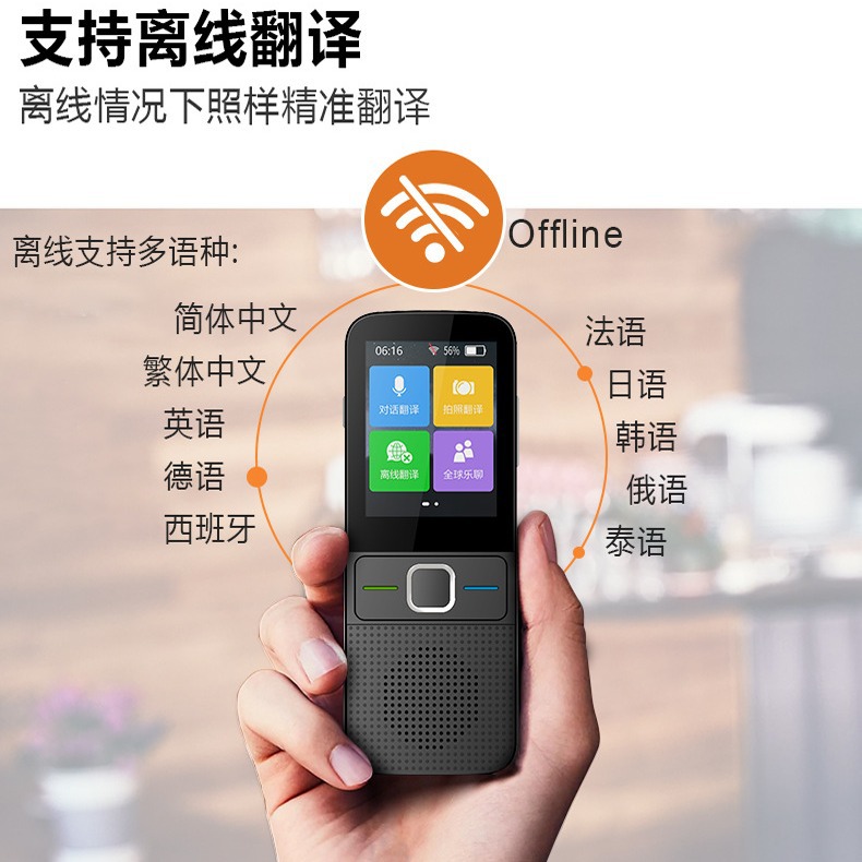 Máquina de traducción Transnacional ChatGPT Inteligente traductor fuera de línea Interpretación simultánea Transcripción simultánea en tiempo real