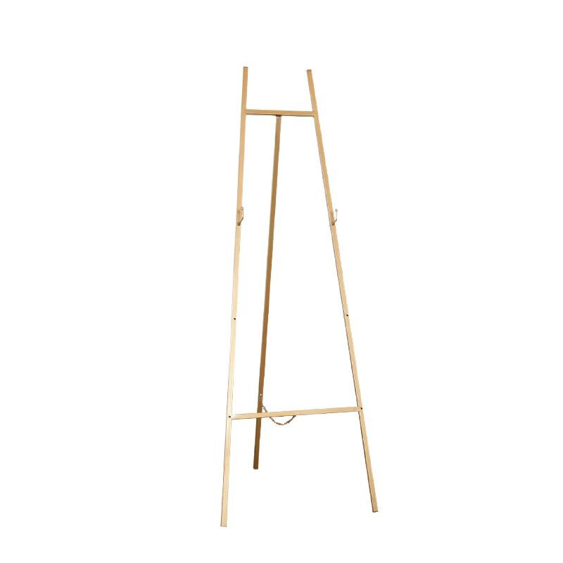 Golden Wedding Wrought Iron Easel Photo Frame Bracket Wedding Welcome Water Brand Exhibition Stand Photo Display Stand Nordic Oil Easel