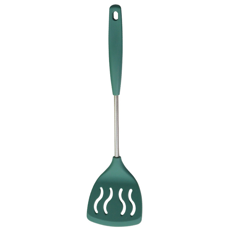 7 piezas de acero inoxidable inadherente silicona de cocina de silicona de grado alimenticio al por mayor