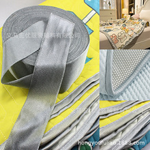 批发被子包边条凉席床垫包边布有光经编布滚边条义乌辅料布条加工