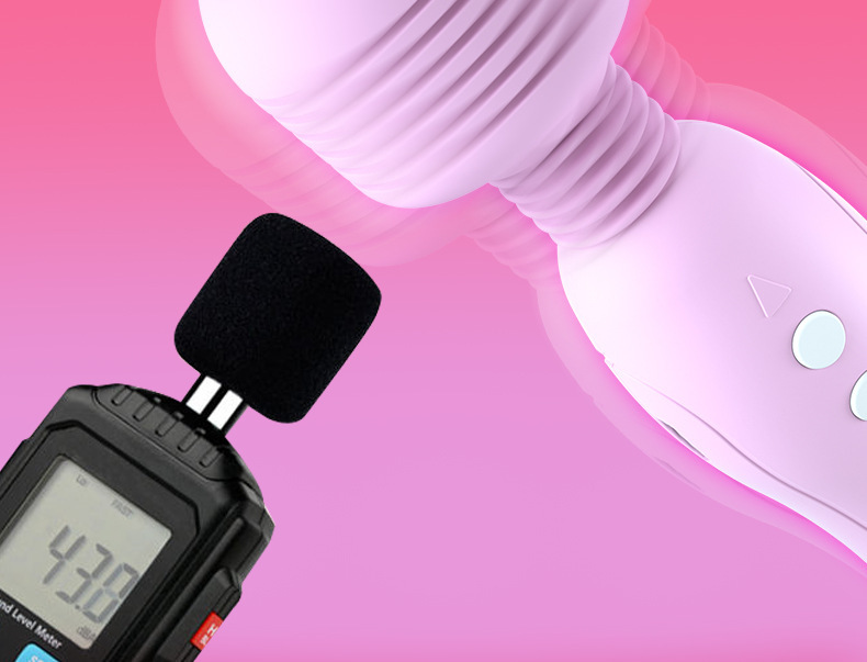 Double-Head Tongue Lick Vibrator, Soft Silicone-Feel Stimulator, Pink Adult Massager — detail image 16