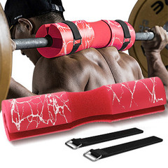 New marble pattern barbell pad, high-density high elasticity squat barbell shoulder guard, thick barbell protective cover