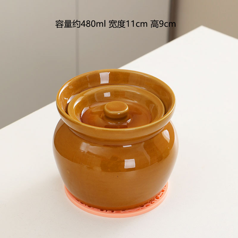 Olla de olla de barro guisada en agua, olla de estofado para una persona, olla de sopa con tapa, snacks de Shaxian, olla de sopa hirviendo de cerámica, venta directa de fábrica