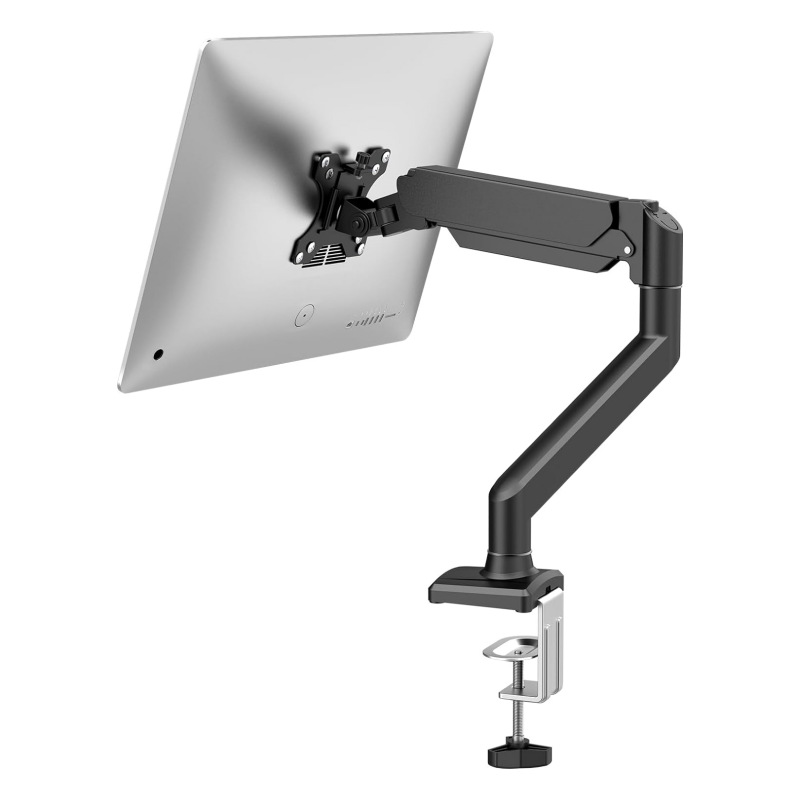 Aleación de aluminio gas primavera libre hover soporte de brazo mecánico 13-32 pulgadas soporte pantalla base Monitor suspensión