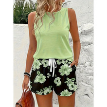 A 40002 Women's sleeveless short set Ů������̿���װ