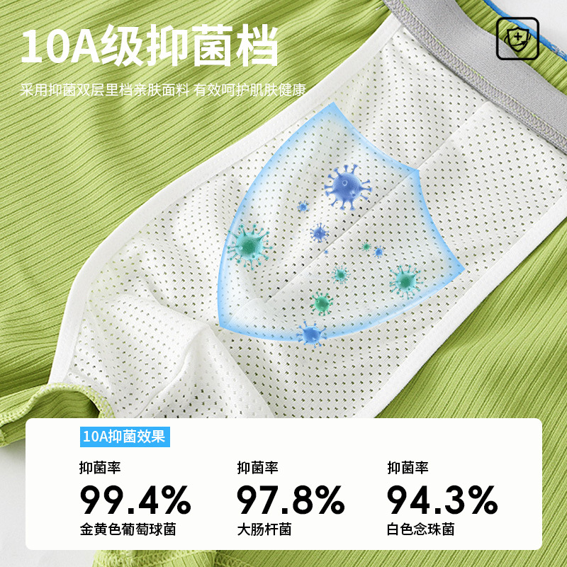 Pantalones interiores de hombre de alta calidad deportivas de ángulo plano de cuatro ángulos antibacterianos de hombre pantalones de calzado de hombre pantalones cortos de hombre
