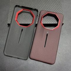 適用華為mate60rs凱夫拉手機殼芳綸纖維保護套碳纖維防摔商務硬殼