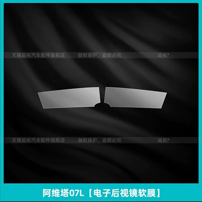 center console film, rear air Car interior film - avita-07lelectronic-rearview-mirror-soft-film