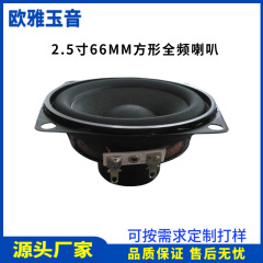 2.5inch フルレンジスピーカー 66 スクエアインナーマグネット 4ohm 8R15W Bluetooth スピーカー小型オーディオスピーカー小型スピーカー