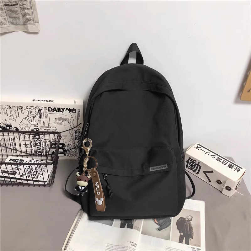 블랙 + 학생 소 펜던트
