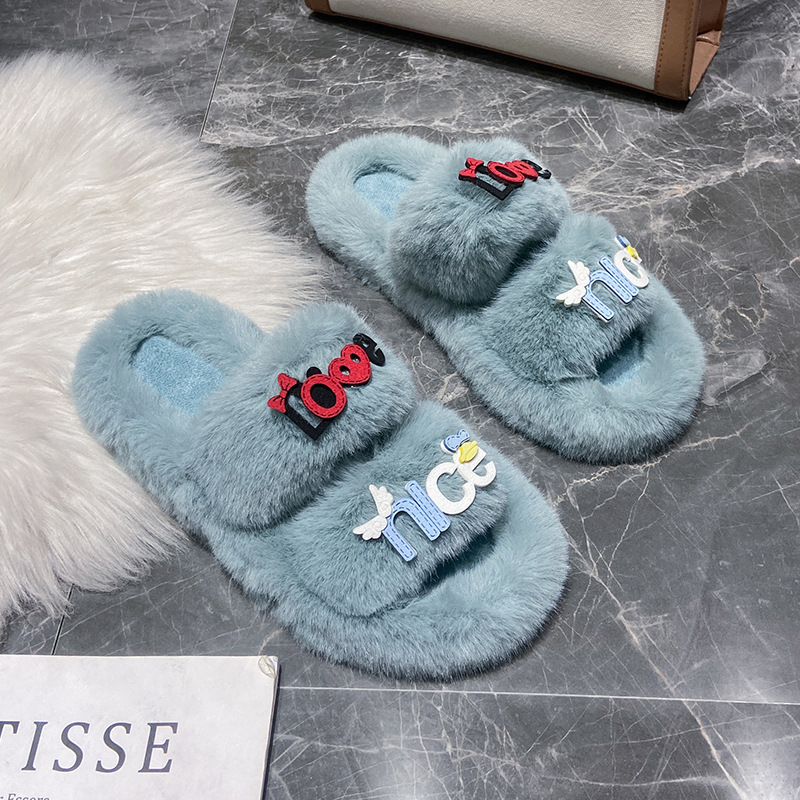 Thick-bottomed autumn and winter new slippers NSZSC65411