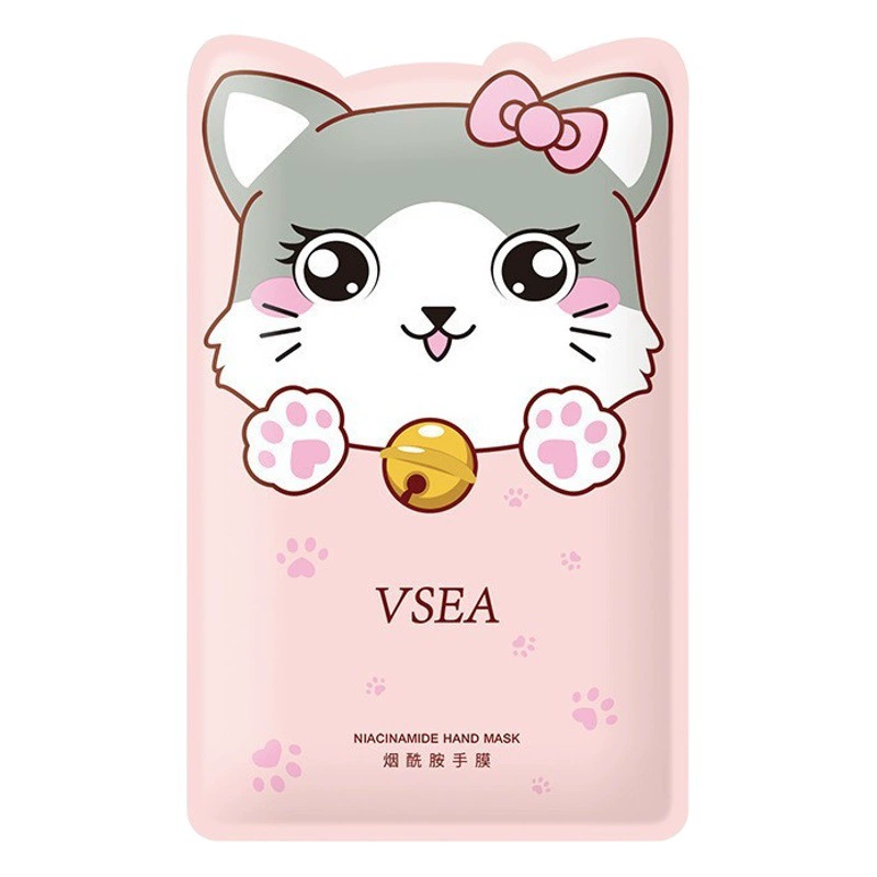 Никотинамид Кошачий коготь маска для рук нежные руки тонкие линии отбеливание увлажняющий уход за руками одноразовые маски для рук оптом