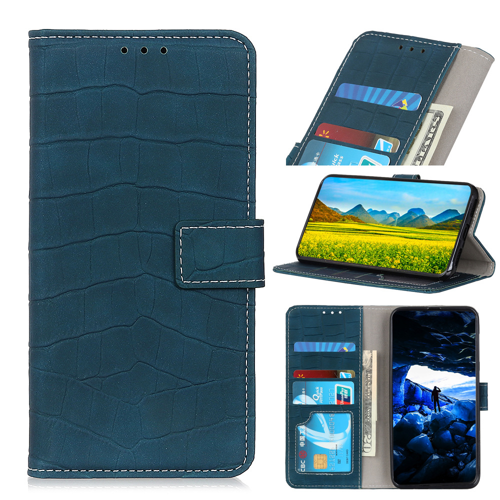 Crocodile Pattern Leather Wallet Case For Iphone 15 Pro Max & S23u_voghion.com