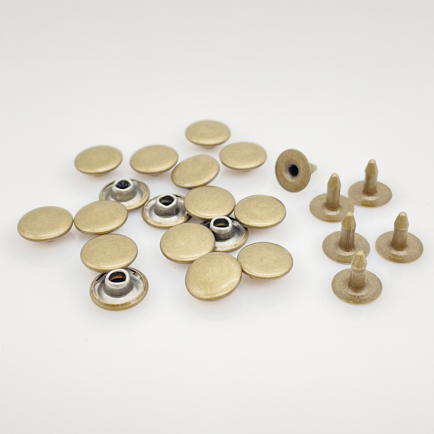 金属平面撞钉 牛仔英文钉 玫瑰金撞钉 9.5mm 12mm平面撞钉 免打孔-阿里巴巴