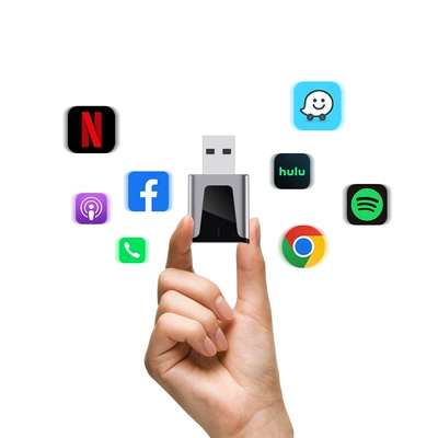 for iPhone and Android – Simsiz CarPlay və Android Auto
