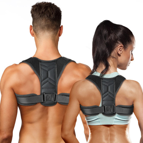Posture correction belt with adjustable back corrector invisible breathable sitting posture back correction belt spine back correction protective gear