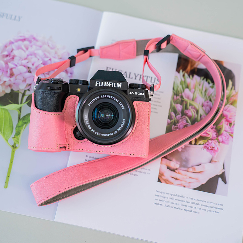 Funda protectora Fuji XS20 Bolsa para cámara XS10 Funda de cuero de segunda generación XH2S Bolsa base XT5X100VI Accesorios