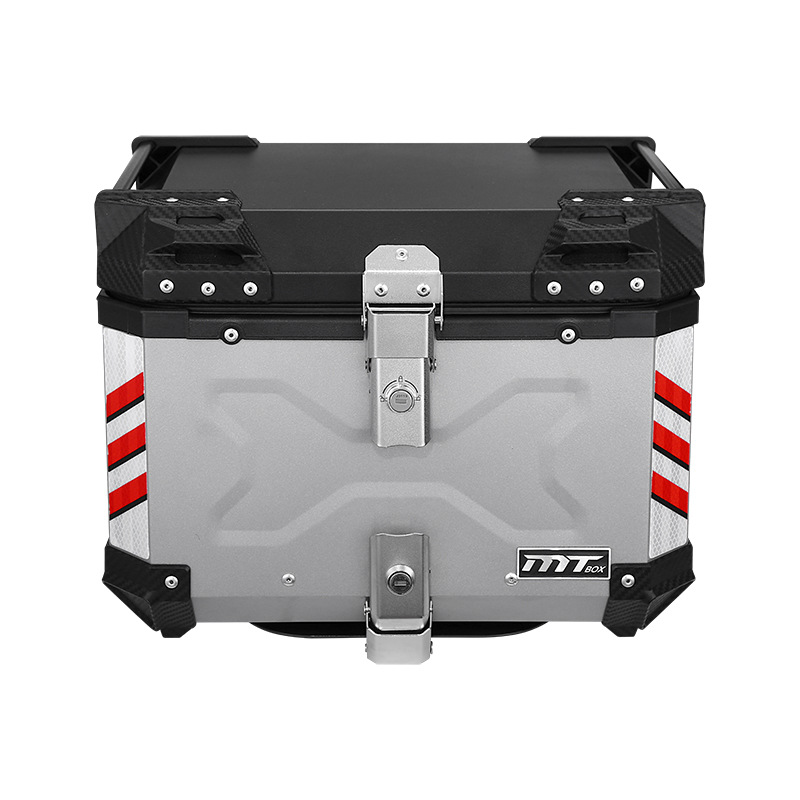 Scooter, caja trasera de aleación de aluminio, batería, ternero, coche eléctrico, maletero, gran capacidad para llevar