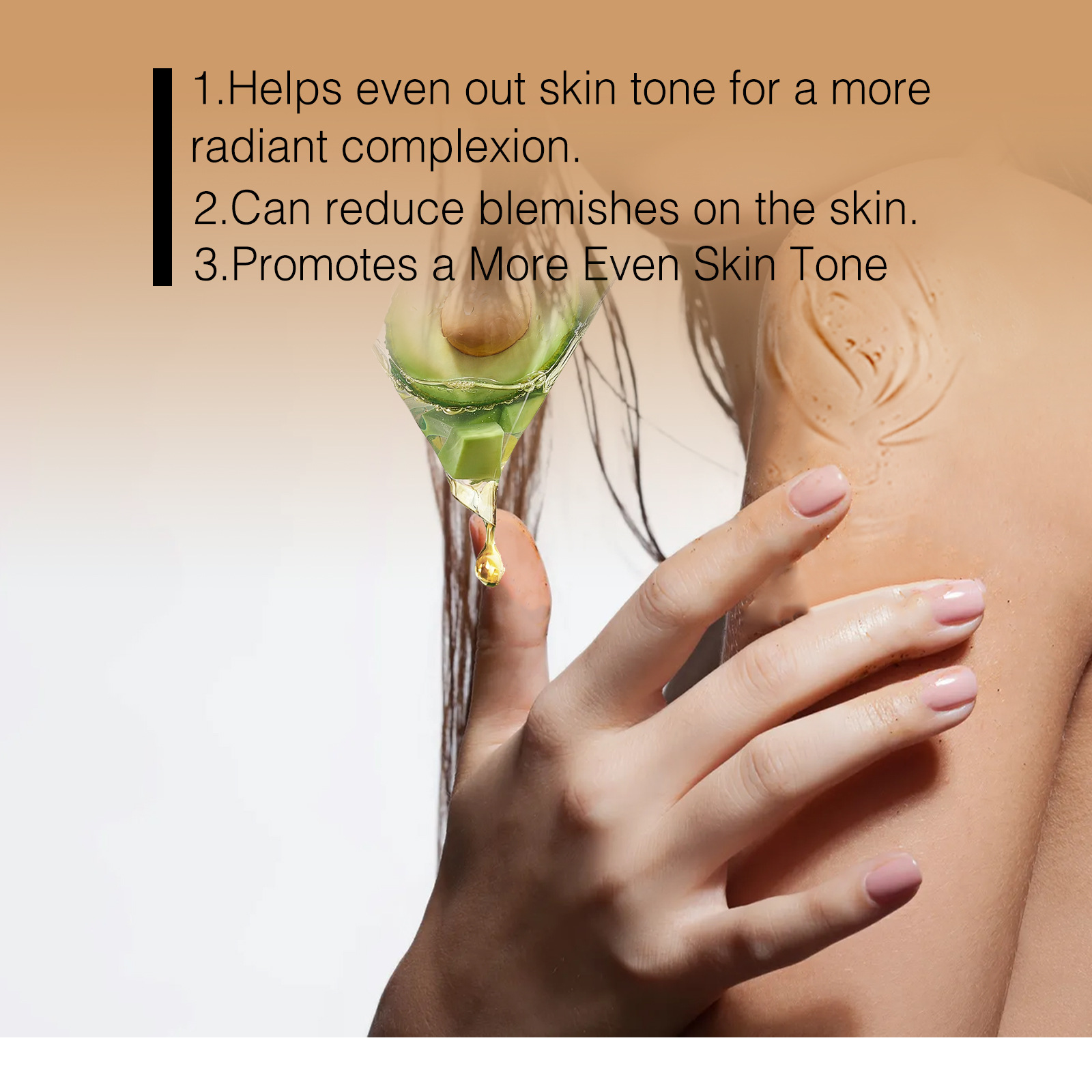 Haut, Körper, feuchtigkeitsspendend und feuchtigkeitsspendend, Gelenkaufhellung, Entfernung von schwarzen Flecken, aufhellende Essenz zur Hautentfernung, 2024, 2024 neu_voghion.com