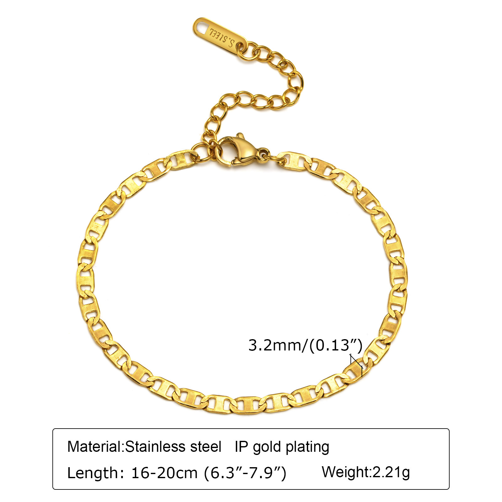 Fashion Solid Color Stainless Steel Plating Bracelets Necklace display picture 1