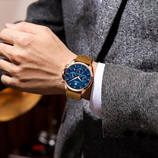 waterproof universal swiss watch