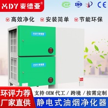 定制商用油烟净化器除烟除味烧烤店油烟净化过环保低空油烟净化器