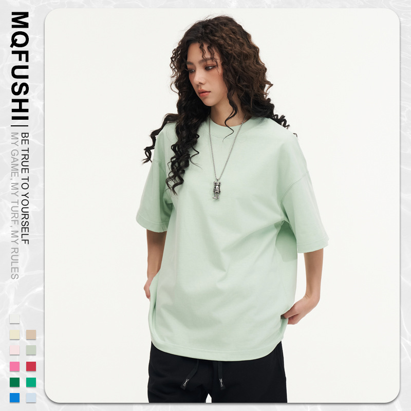 마크 드래곤 Green-350g 무거운 티셔츠