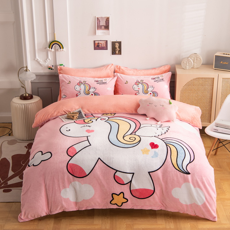 牛奶绒白龙马-独角兽