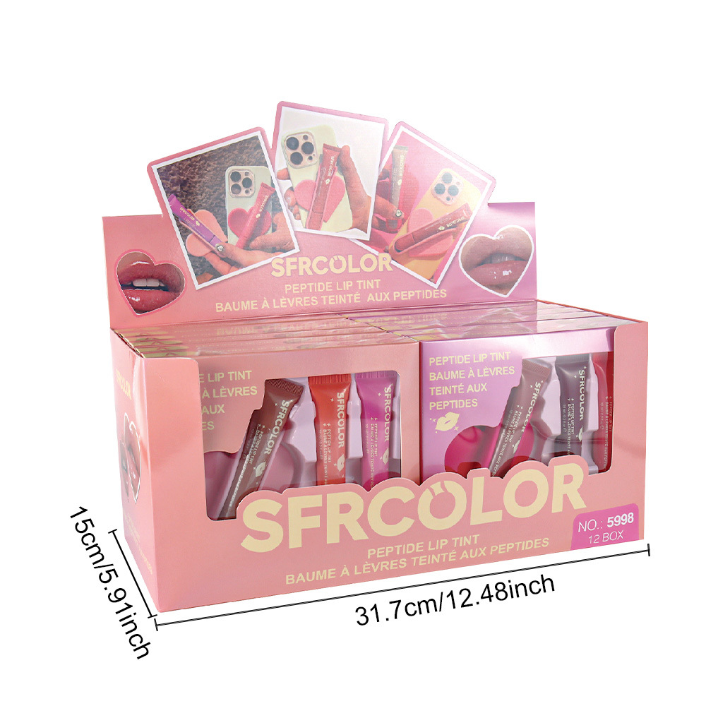 s.f.r color transfronterizo para la venta directa de fabricantes hidratante impermeable retrovisor portátil de lápiz labial
