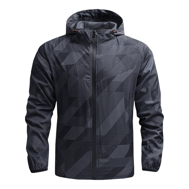 2021 Amazon transfronterizo hombres primavera y otoño chaqueta delgada chaqueta casual traje de Montañismo chaqueta deportiva al aire libre hombres