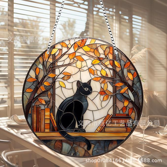 亚马逊热卖创意圆盘挂件 龙书架2D平面亚克力 太阳捕光器客厅装饰