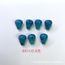 批发绿松石 圆珠散珠手链项链 优化高瓷三通DIY饰品配饰厂家直销