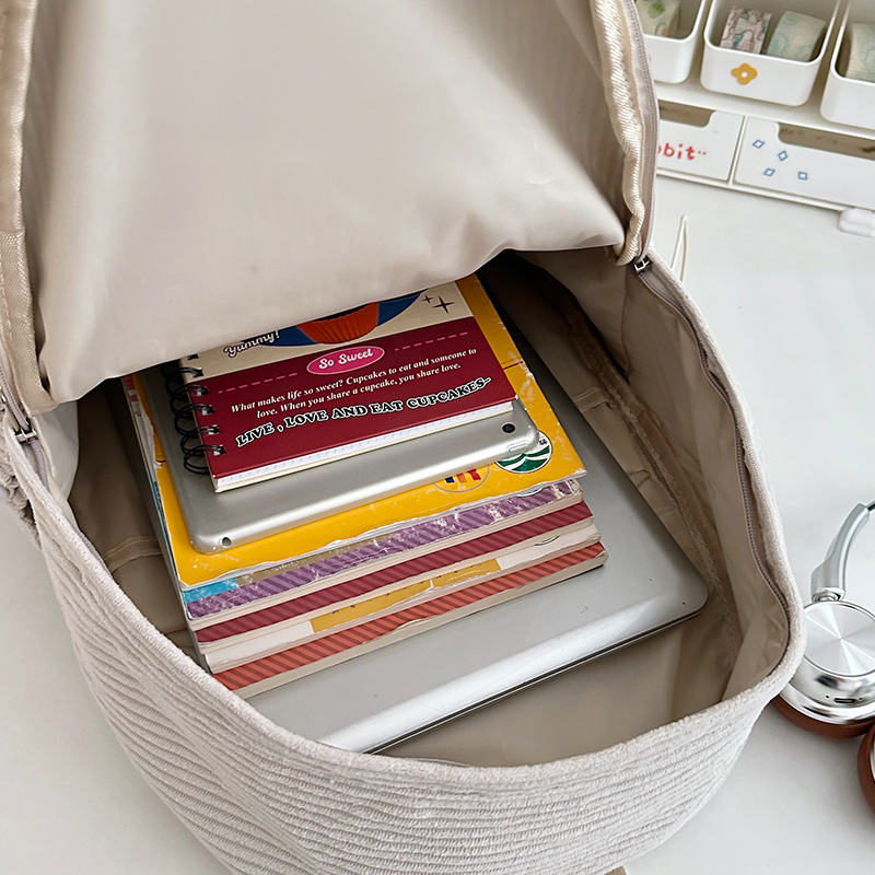 Mochila escolar escolar de la juventud, mochila de ocio coreana transpirable universal, mochila de estudiantes de moda ligera