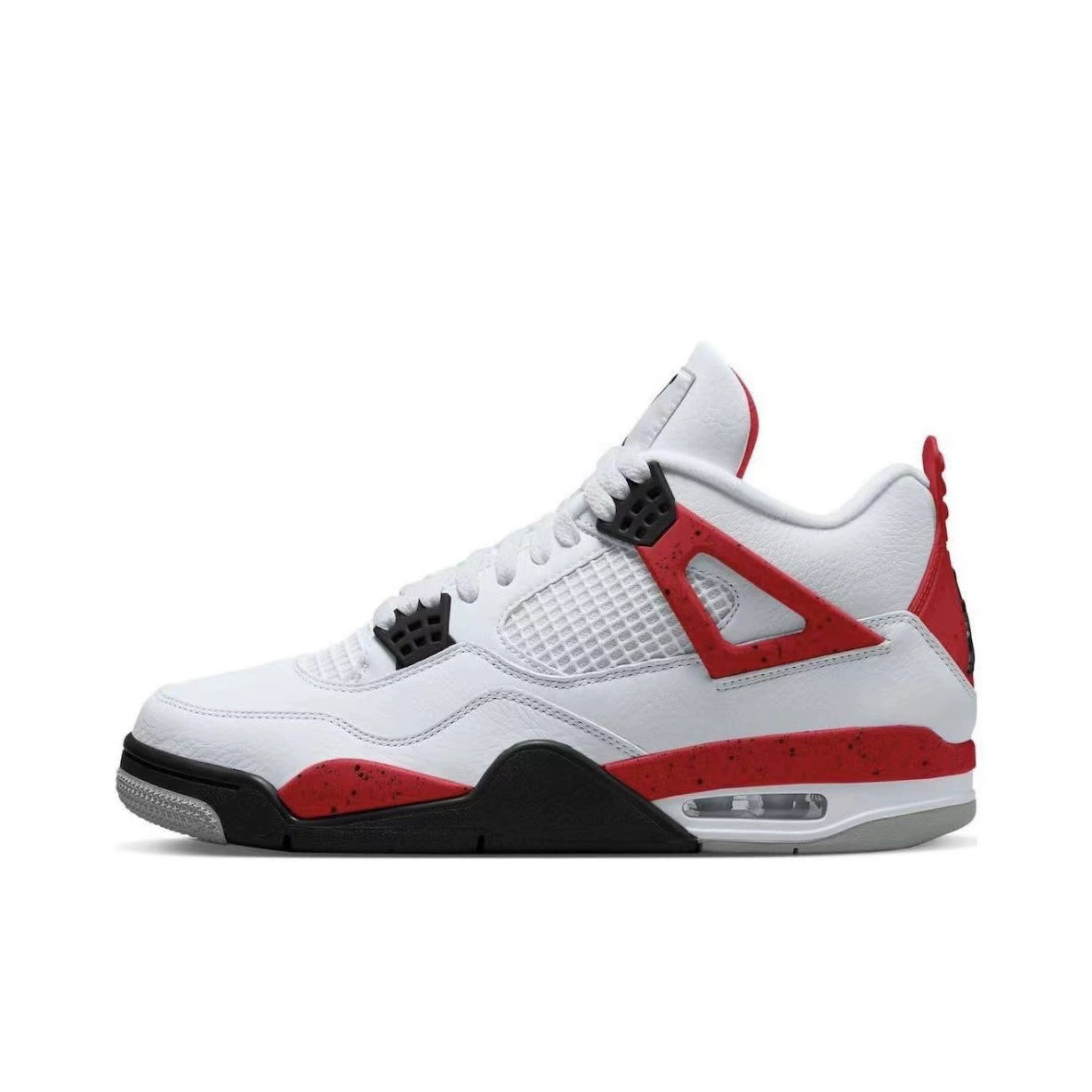 Putian Chunyuan AJ4 zapatos de baloncesto marrón naranja negro amarillo rayos eléctricos masculinos y femeninos clásicos Jiao4 Zhongyuan zapatos de baloncesto para hombres y mujeres