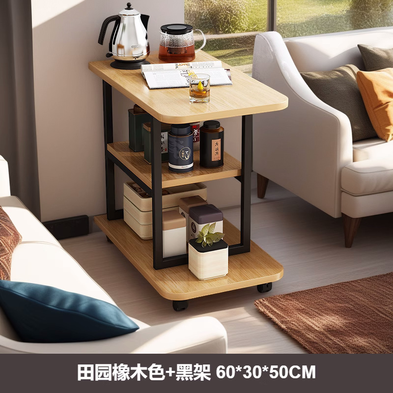 [메인사진 + 탈착식 바퀴 + 빠른 배송 가능] 패스토럴 오크 컬러 + 블랙 프레임