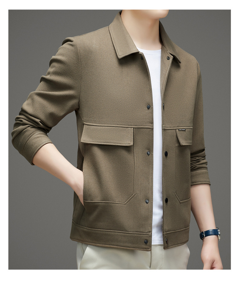 Demi-season jacket for work and office