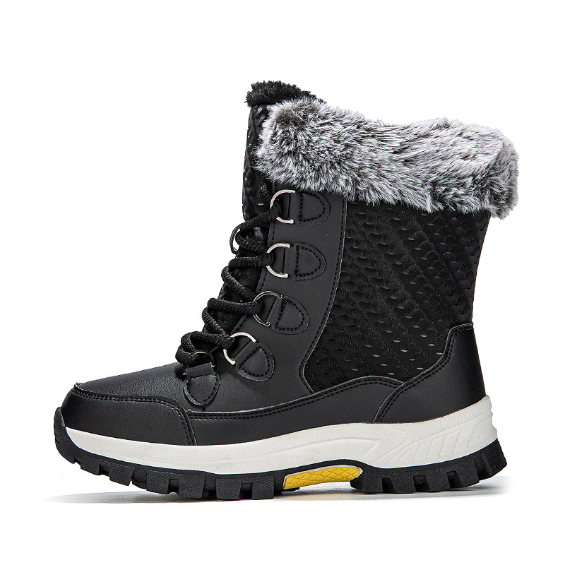 New Boots, Thickened Cotton Shoes, Women's Autumn And Winter New Style, Women's Snow Boots, Warm And Plush_vogvips.com