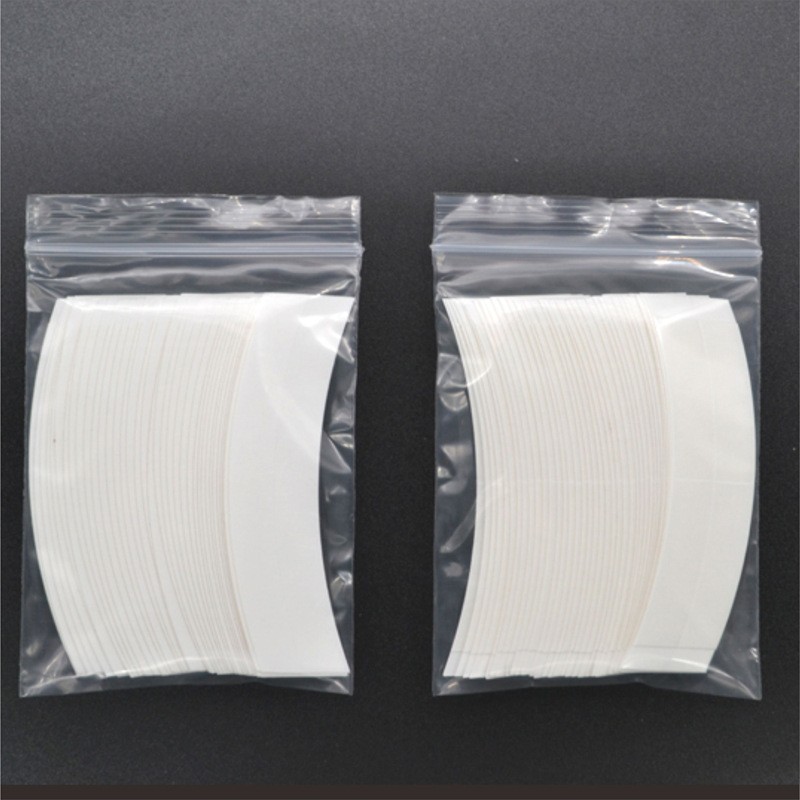 Película de pelucra ultra huld letra negra pelucra antitranspiración adhesivo de doble cara adhesivo biológico piel película de reposición de cabello