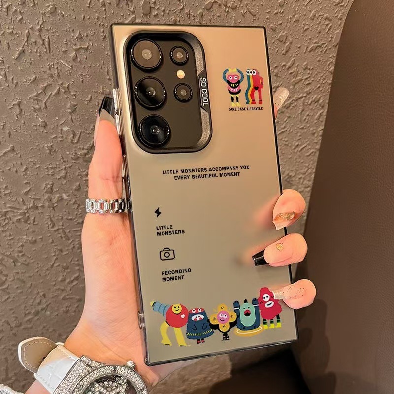 Cute little monster for Samsung Galaxy S24 phone case Samsung S30 ULTRA foreign trade A56 new