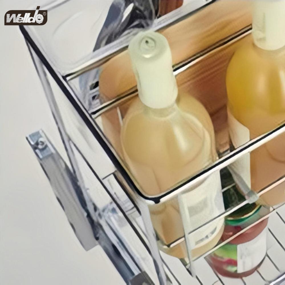 Welldo纬东 厨房地柜抽屉式功能拉篮橱柜抽屉式功能调味拉篮