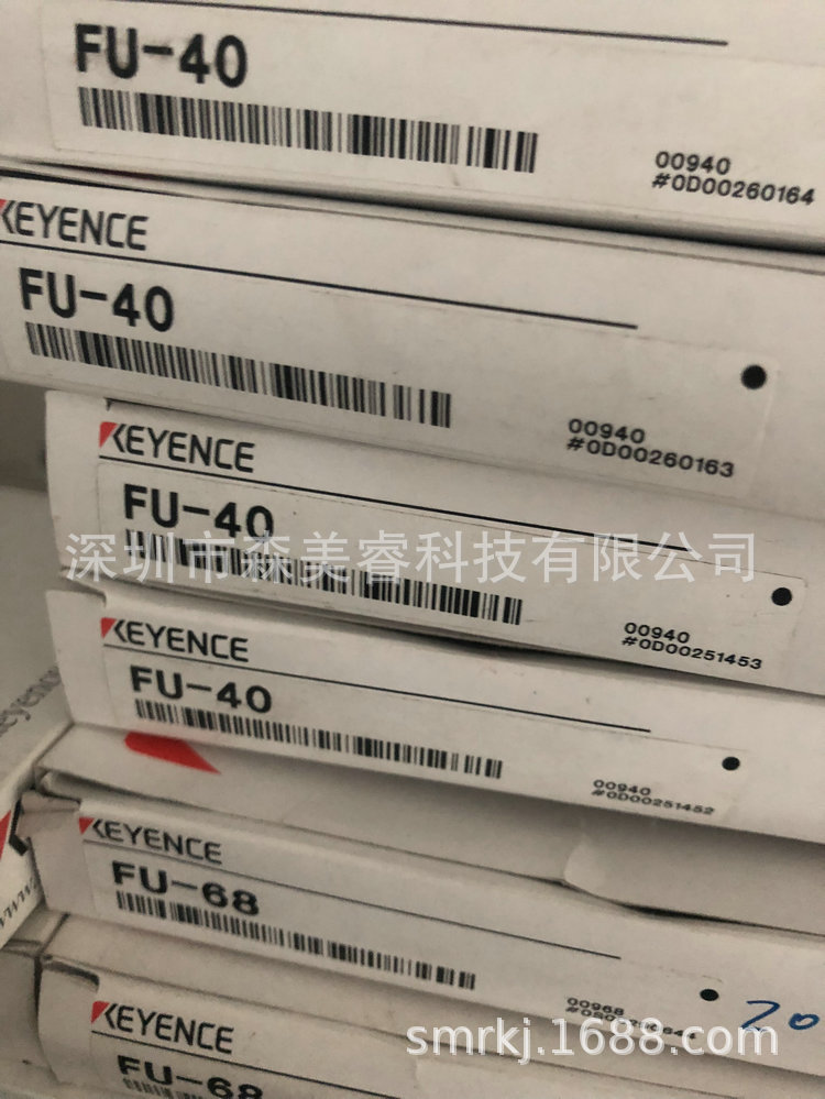 KEYENCE基恩士FU-40光纤线传感器   全新原装正品