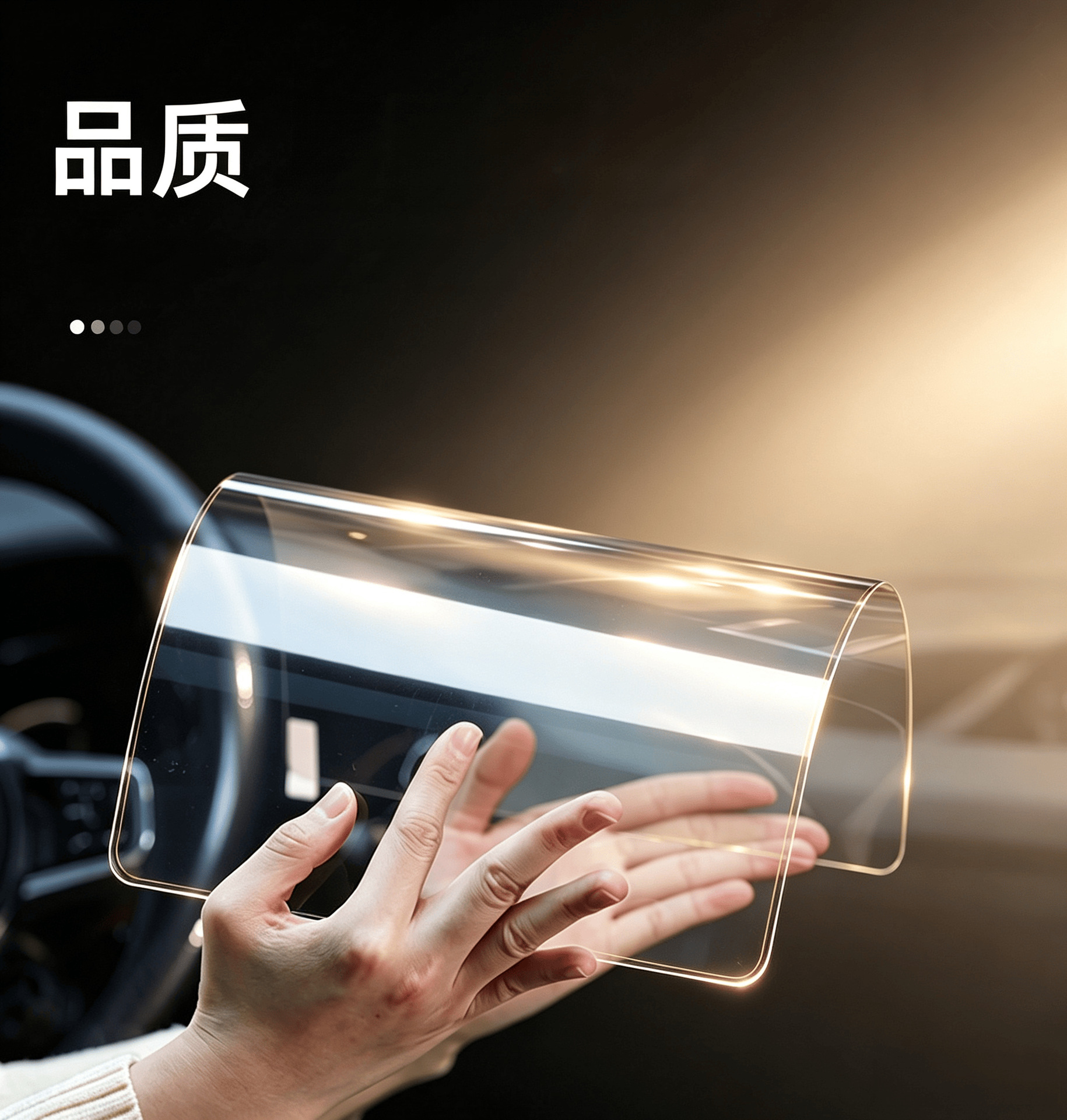26 models of Volvo S60, S90, XC60, XC90 center console screen high-definition tempered film, eye protection, scratch-resistant, high-definition screen protector