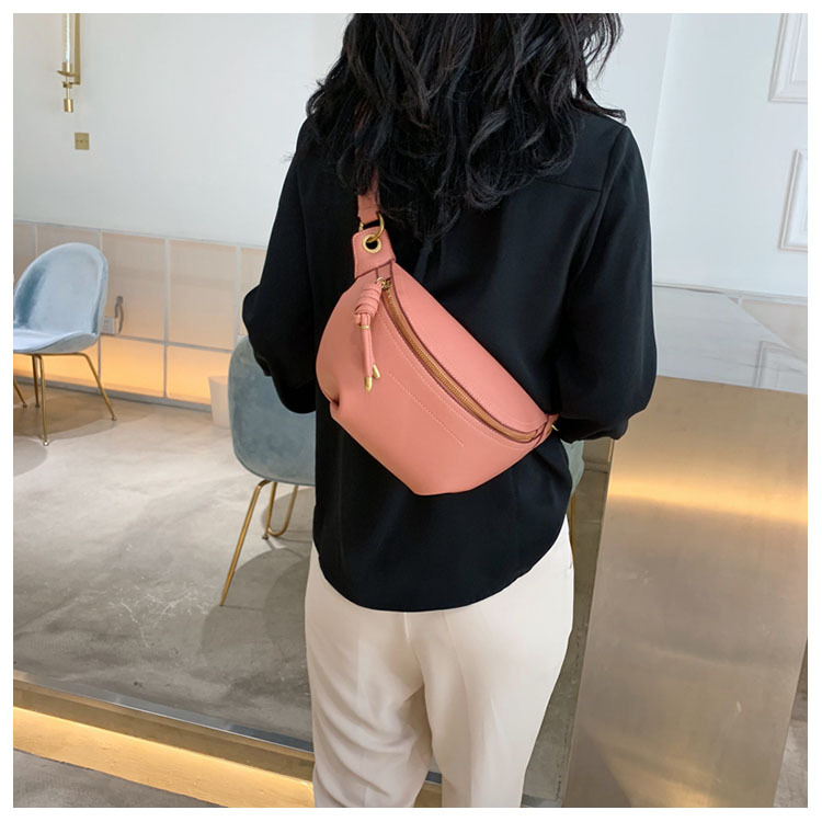 Bags2023 – sac à main minimaliste pour femmes, nouvelle mode coréenne, voyage en plein air, chaîne de poitrine, sac à bandoulière simple épaule_voghion.com